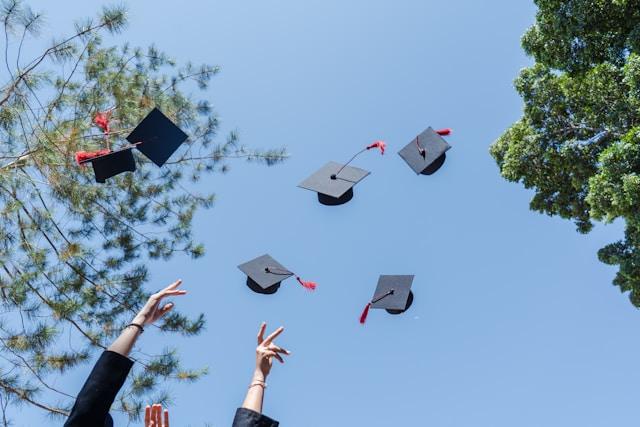 graduation caps