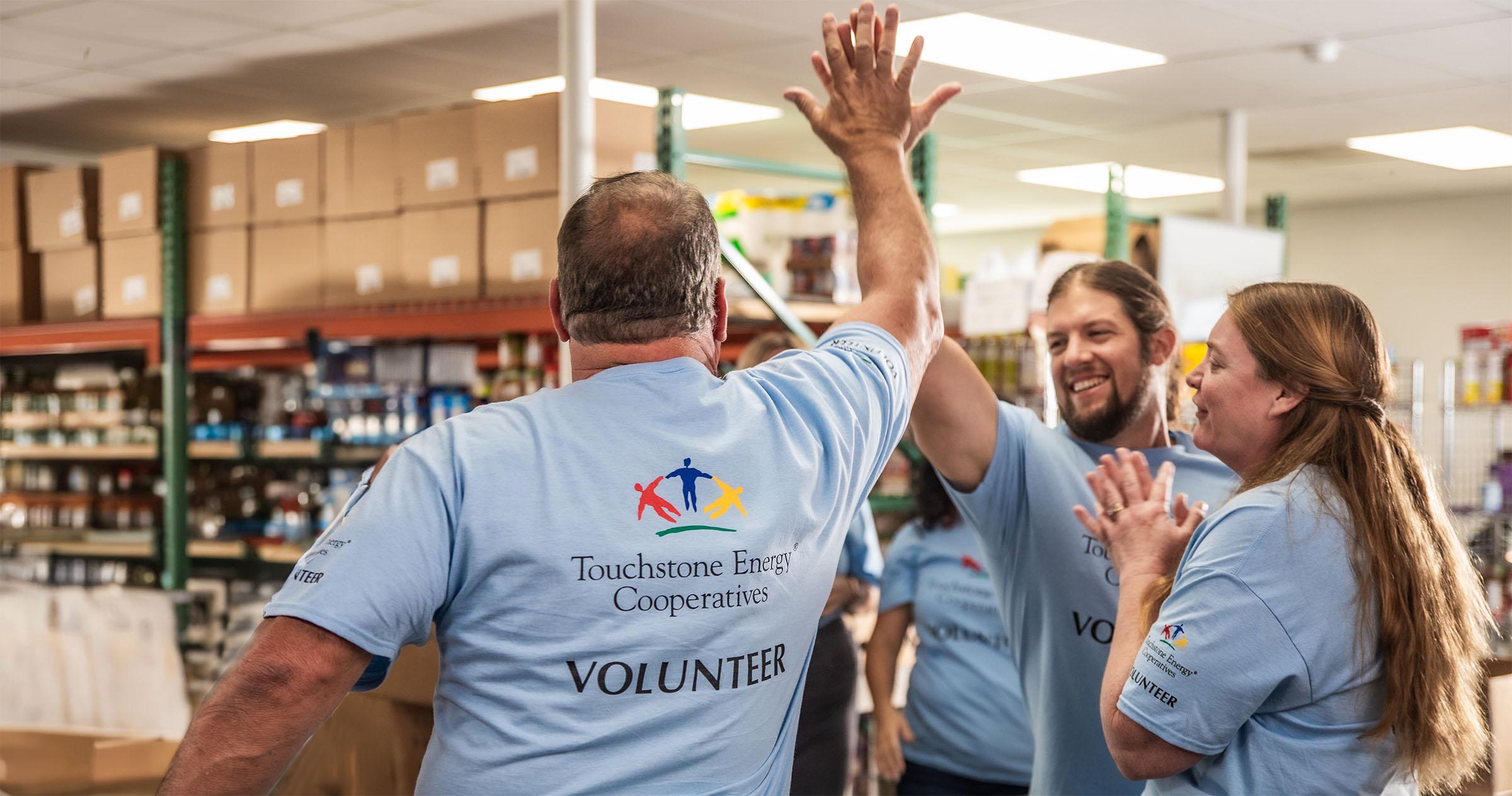 volunteers
